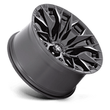 Fuel 1PC Flame 8 20x10 -18mm Gloss Black with Milled Spokes
