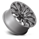 Fuel 1PC Flame 6 20x9 +20mm Platinum