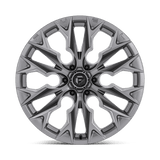 Fuel 1PC D806 FLAME 22x10 -18mm Platinum
