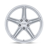 Foose CF8 19x9.5 +45 Gloss Silver premium Euro wheel