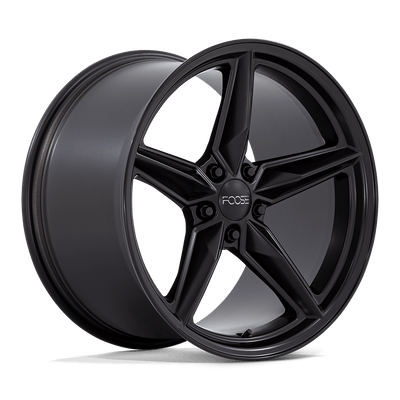 Foose 1PC CF8 Black wheel