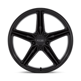 Foose CF8 19x9.5 +45 Matte Black premium Euro wheel