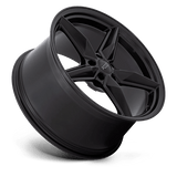 Foose CF8 20x10 +35 Matte Black premium aftermarket wheel