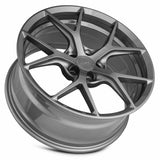 MRR FS6 20x9 Gloss Gun Metal premium Euro wheel