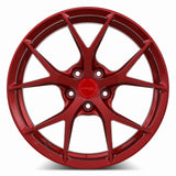 MRR FS6 19x8.5 Candy Red premium Euro wheel