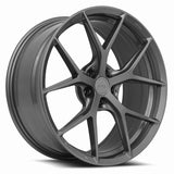MRR FS6 21x9 Gloss Gun Metal premium Euro wheel