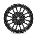 Fuel 1PC D795 ARC 20x10 -18mm Gloss Black Milled (8x170)