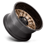 Fuel 1PC D797 ARC 22x12 -44mm Platinum Bronze with Black Lip