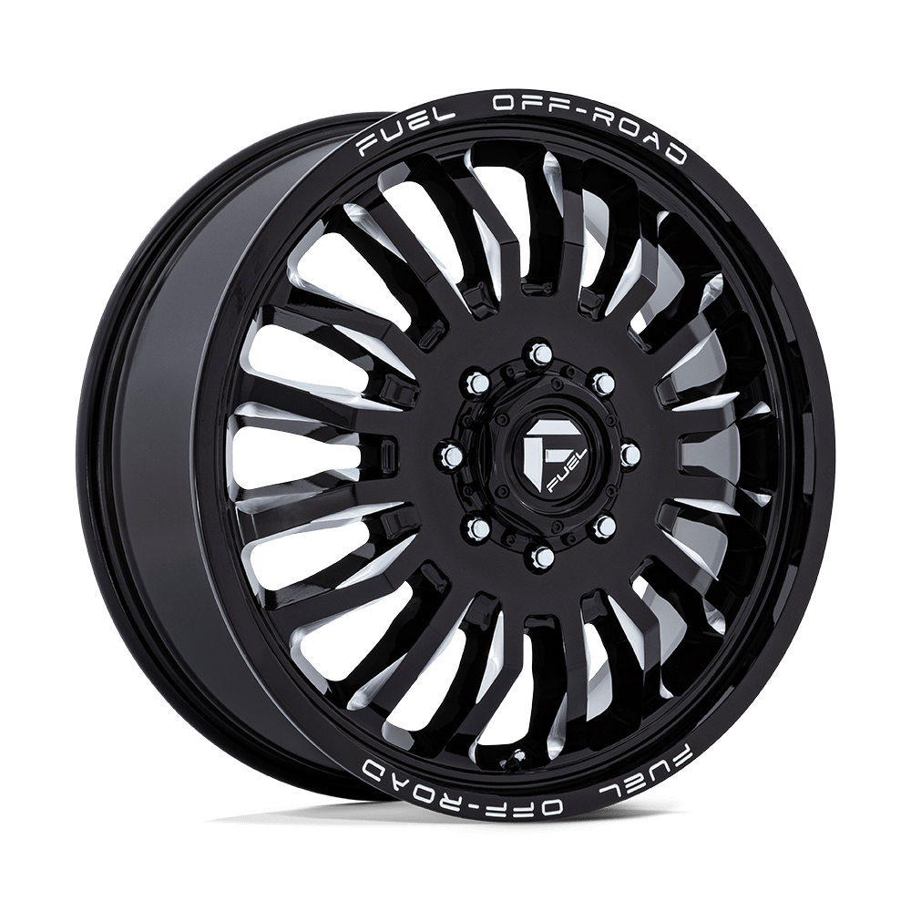 Fuel 1PC D868 ARC DUALLY 22.5x8.25 -201 Gloss Black Milled