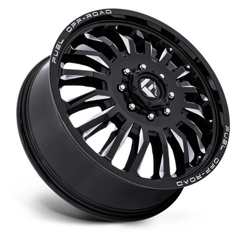 Fuel 1PC D868 ARC DUALLY 22.5x8.25 -201 Gloss Black Milled