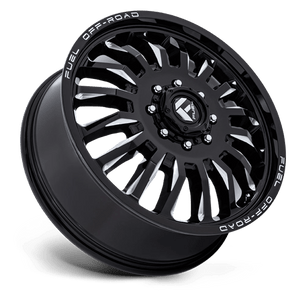 Fuel 1PC D868 ARC DUALLY 22.5x8.25 -201 Gloss Black Milled