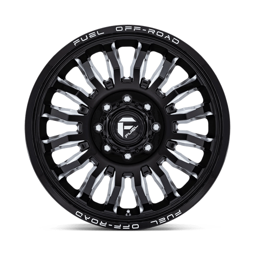 Fuel 1PC D868 ARC DUALLY 22.5x8.25 -201 Gloss Black Milled