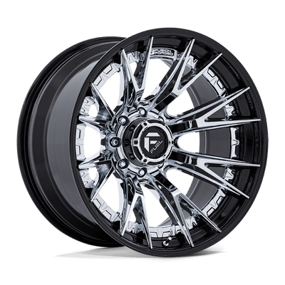 Fuel 1PC Catalyst Chrome wheel