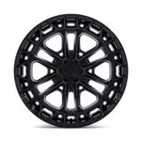 Fuel 1PC Celsius 20x9 +20mm Matte Black with Gloss Black Lip