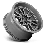 Fuel 1PC D789 CLASH 17x9 +1mm Gun Metal