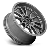 Fuel 1PC D789 CLASH 20x9 +1mm Gun Metal