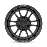 Fuel 1PC D760 CLASH 18x9 +1mm Gloss Black