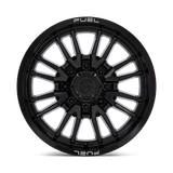 Fuel D760 Clash 20x9 +20 Gloss Black premium truck wheel 8x170
