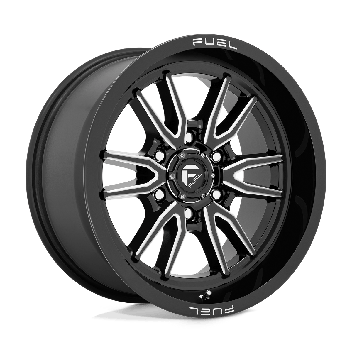 Fuel 1PC D761 CLASH Black wheel