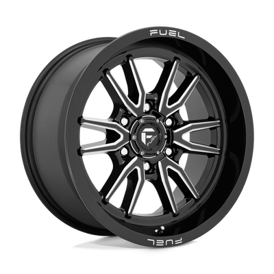 Fuel 1PC D761 CLASH Black wheel