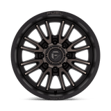Fuel 1PC D762 CLASH 20x10 -18mm Matte Black Smoke Tint