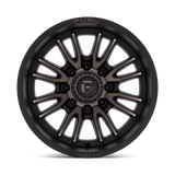 Fuel 1PC D762 CLASH 20x10 -18mm Matte Black Smoke Tint