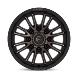 Fuel 1PC Clash 20x9 +20mm Matte Black with Machined Spokes and a Smoke Tint