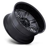 Fuel 1PC DARKSTAR 20x10 -18mm Matte Gunmetal with Black Lip