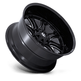 Fuel 1PC DARKSTAR 22x9 +1mm Gloss Black Milled
