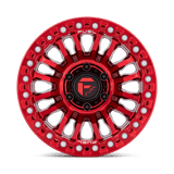 Fuel 1PC Rincon Beadlock 20x10 -48mm Candy Red