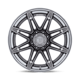 Fuel 1PC FC401 BRAWL 22x12 -44mm Platinum With Chrome Lip