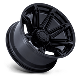 Fuel 1PC FC401 BRAWL 22x10 -18mm Matte Black with Gloss Black Lip