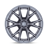 Fuel 1PC Catalyst 20x9 +1mm Platinum Gray with Chrome Lip