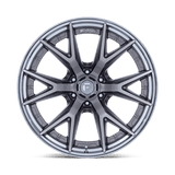 Fuel 1PC FC402 CATALYST 20x9 +1mm Platinum with Chrome Lip