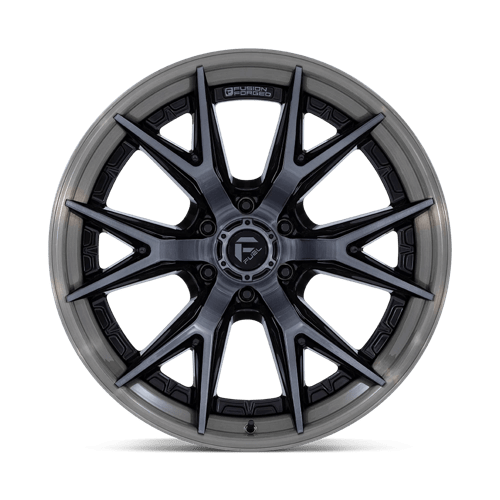 24x12 Fuel Catalyst Gloss Black Brushed Dark Tint