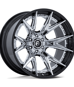 Fuel 1Pc Fc402 Catalyst Chrome With Gloss Black Lip