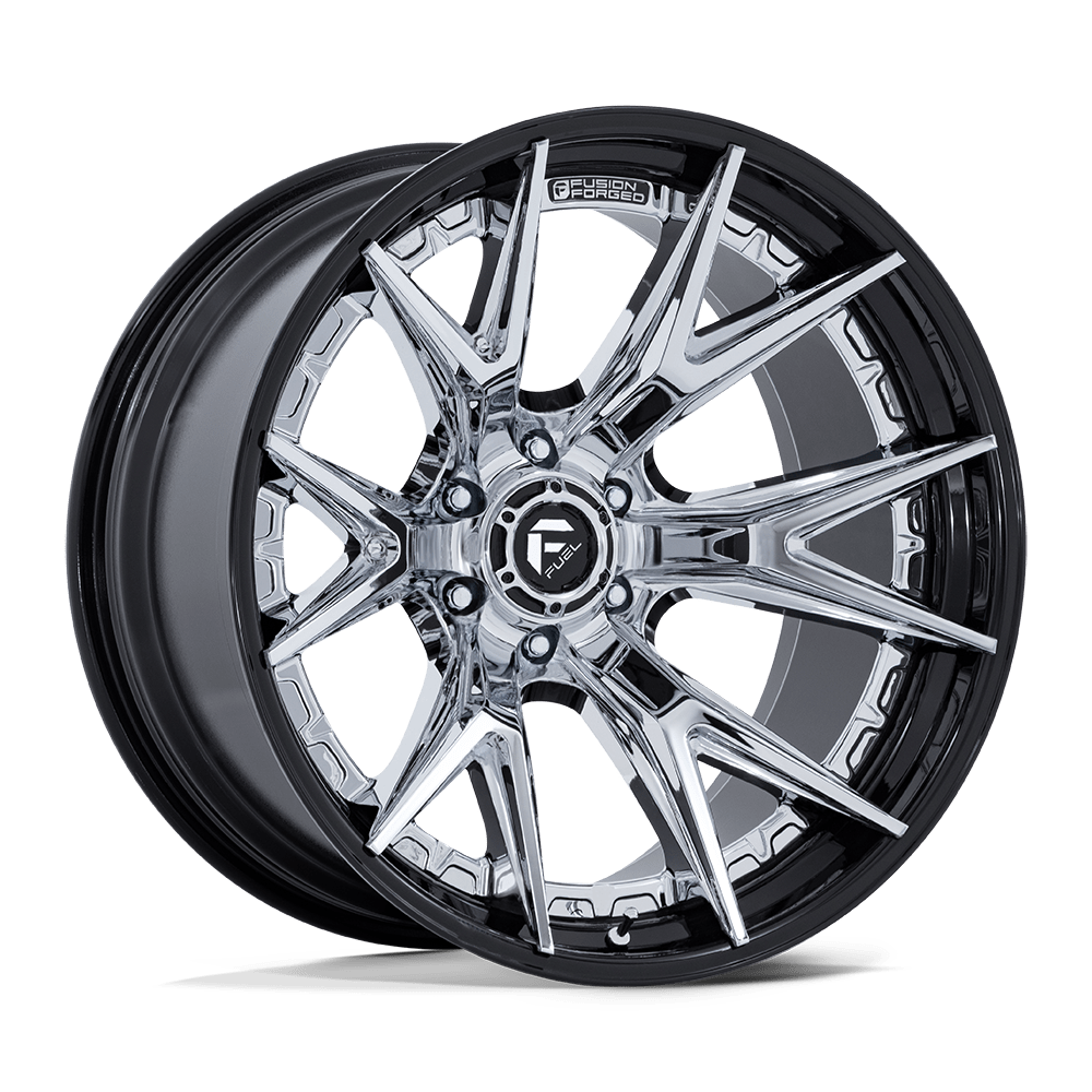 Fuel 1Pc Fc402 Catalyst Chrome With Gloss Black Lip