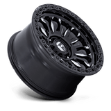 Fuel 1PC Rincon 20x9 +20mm Gloss Black with Milled Spokes and a Simulated Beadlock (6x139.7)