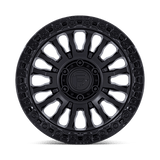 Fuel 1PC FC857 RINCON 17x9 +25mm Matte Black with Gloss Black Lip (6x139.7)
