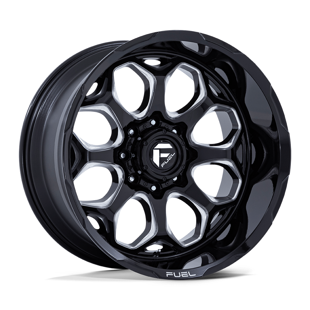 Fuel 1PC FC862 SCEPTER Black wheel