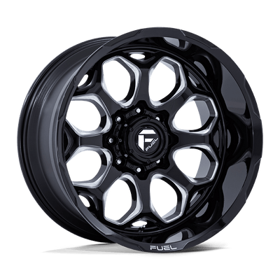 Fuel 1PC FC862 SCEPTER Black wheel