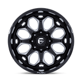 Fuel 1PC FC862 SCEPTER 20x9 +1mm Gloss Black Milled