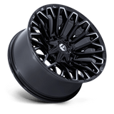 Fuel 1PC FC865 STRIKE 20x9 +1mm Gloss Black Milled