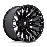 Fuel 1PC FC865 STRIKE 22x12 -44mm Gloss Black Milled