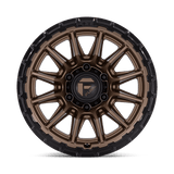 Fuel 1PC FC866 PISTON 22x10 -18mm Matte Bronze with Gloss Black Lip