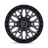 Fuel 1PC Sigma 20x9 +1mm Matte Gunmetal Gray with Matte Black Lip