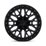 Fuel 1PC FC869 SIGMA 20x9 +1mm Blackout with Gloss Black Lip