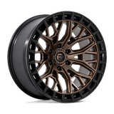 Fuel 1PC Sigma 17x9 -12mm Matte Bronze with Matte Black Lip