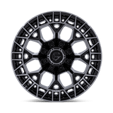 Fuel 1PC Charger 20x9 +1mm Gloss Black with Brushed Outer Spokes and Dark Tint