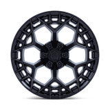 Fuel 1PC Charger 22x9.5 +18mm Blackout Black